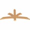 Ekena Millwork Davenport Timber Gable Bracket, Western Red Cedar, 48"W x 24"H x 1 1/2"D x 3 1/2"F, 12/12 Pitch GBW048X24X0204DAV00SWR - alternate 2
